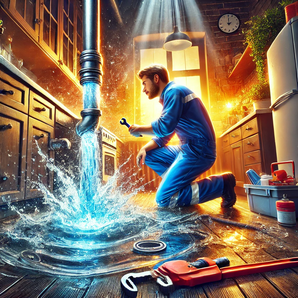 Illustration : urgence plomberie