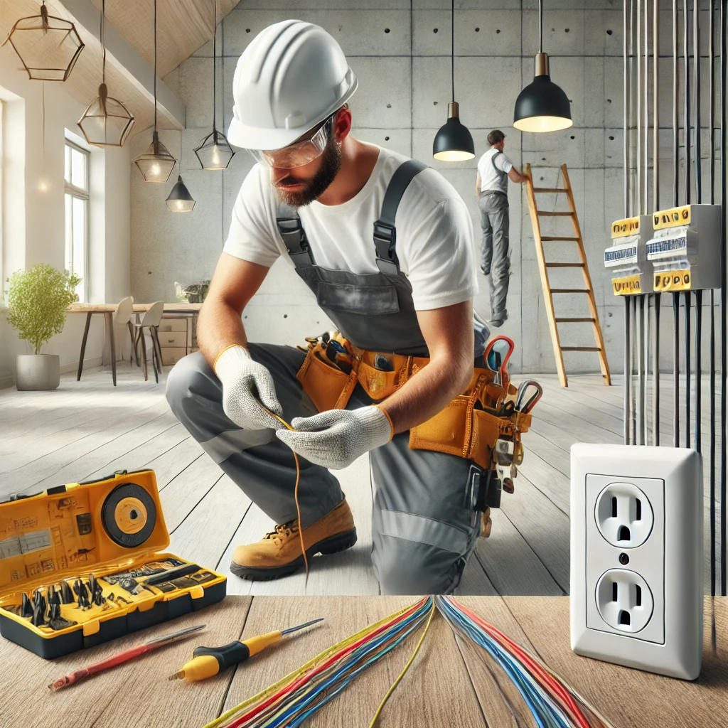 Illustration : installation électrique