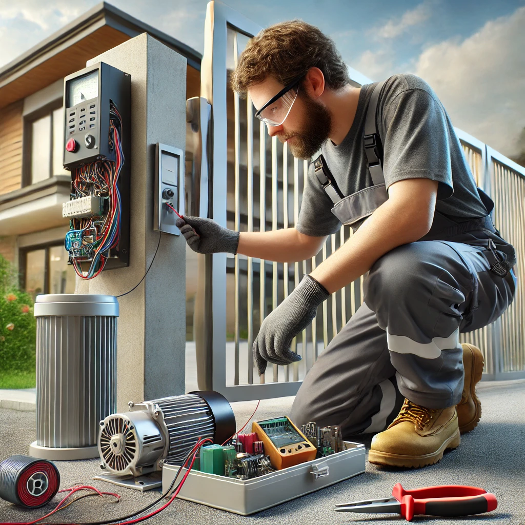 Illustration : automatisme de portail